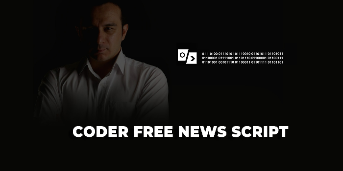 Coder Free News Script - Cover Image