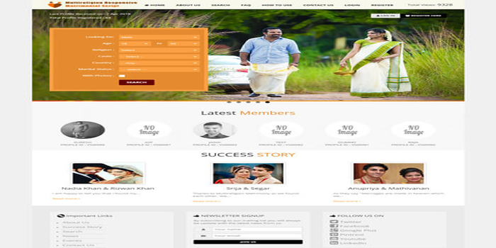Multireligion Responsive Matrimonial Script - Cover Image