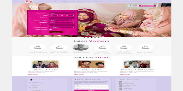 Islamic Wedding Script- PHP Matrimonial Script - Cover Image