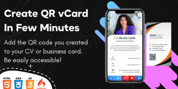 Perfect vCard - Digital Business vCard Builder - Cover Image