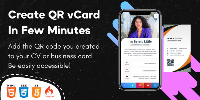 Perfect vCard - Digital Business vCard Builder - Cover Image