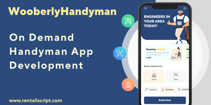 WooberlyHandyman - Handyman app like uber - Cover Image