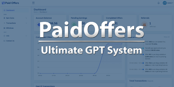 PaidOffers - Ultimate GPT System - Cover Image