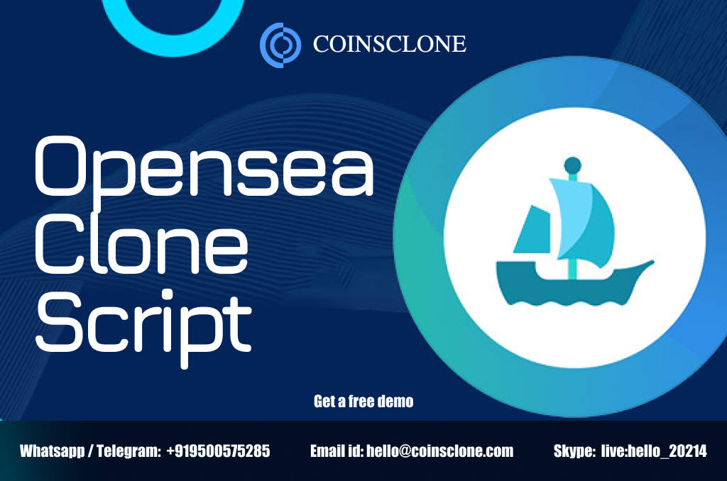 Opensea clone Script | Coinsclone - Cover Image