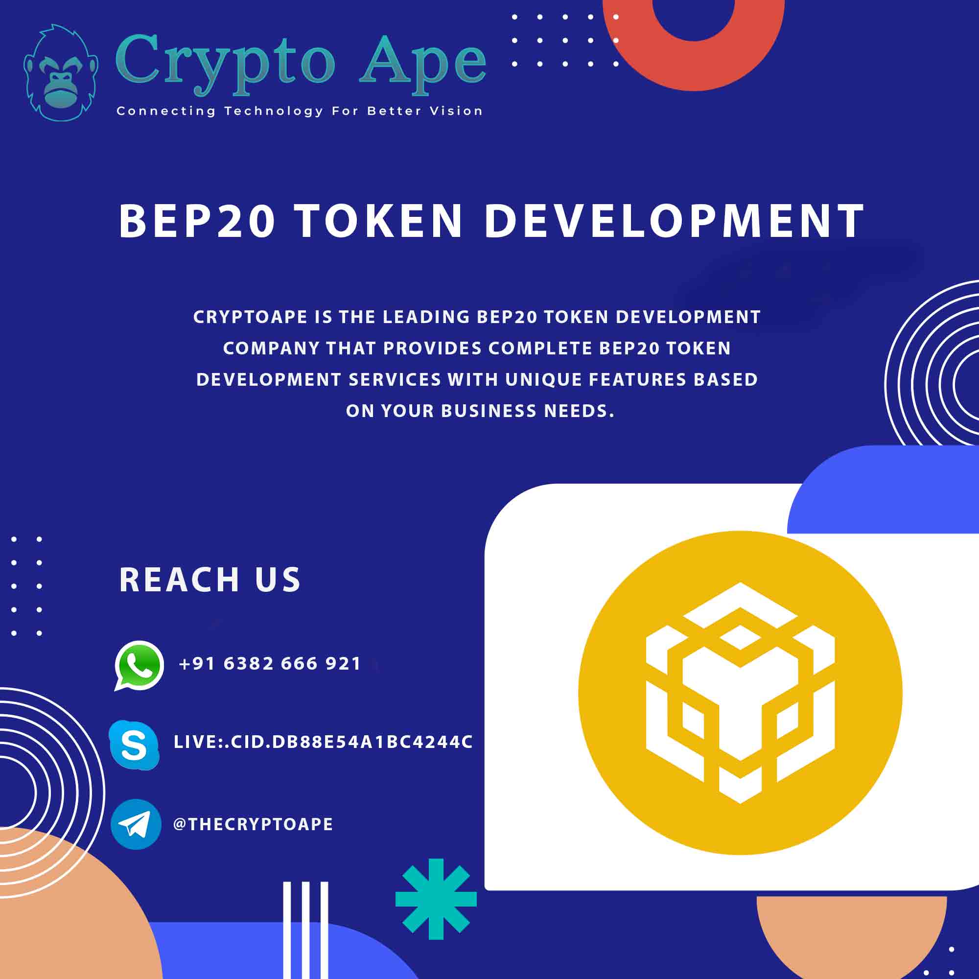 How BEP20 Token Development Can Help Your Business - Cover Image