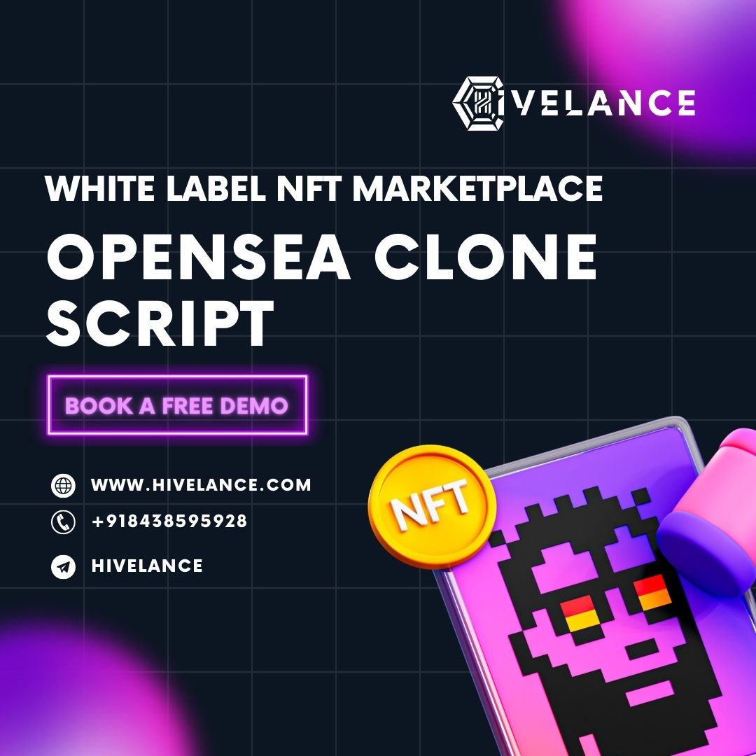 White Label NFT Marketplace Opensea Clone Script - Cover Image