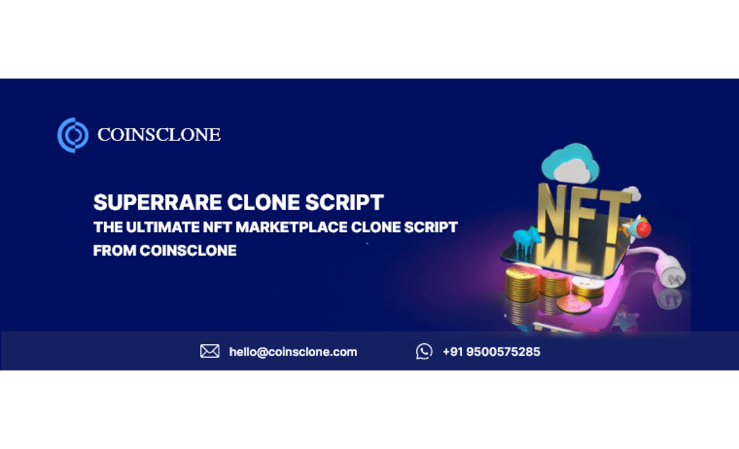 Tailored SuperRare Clone Script | Coinsclone - Cover Image