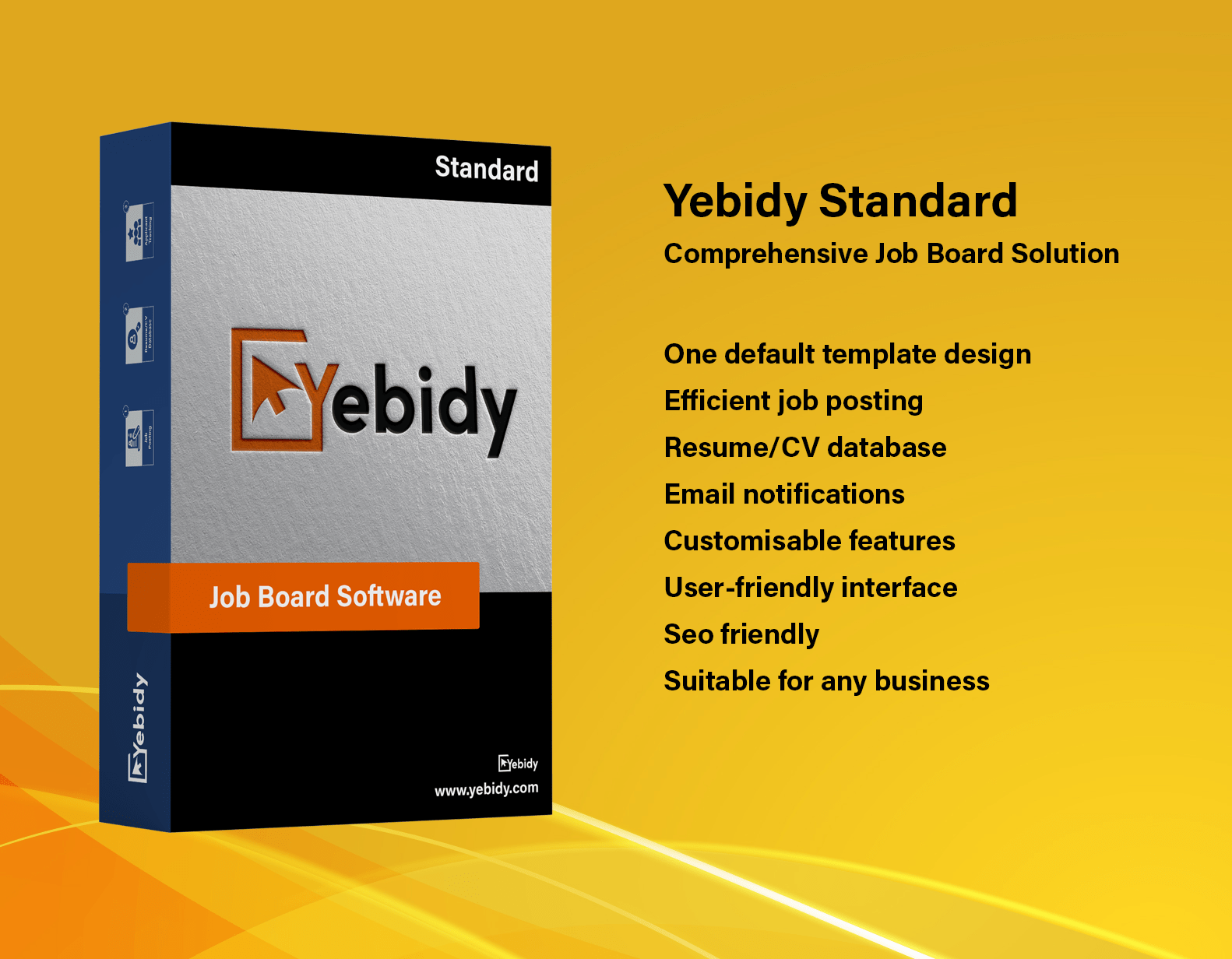 Yebidy Job Board Software - Cover Image