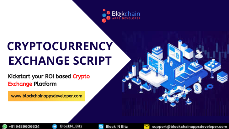 Cryptocurrency Exchange Script - To create top-notch bitcoin exchange platform - Cover Image