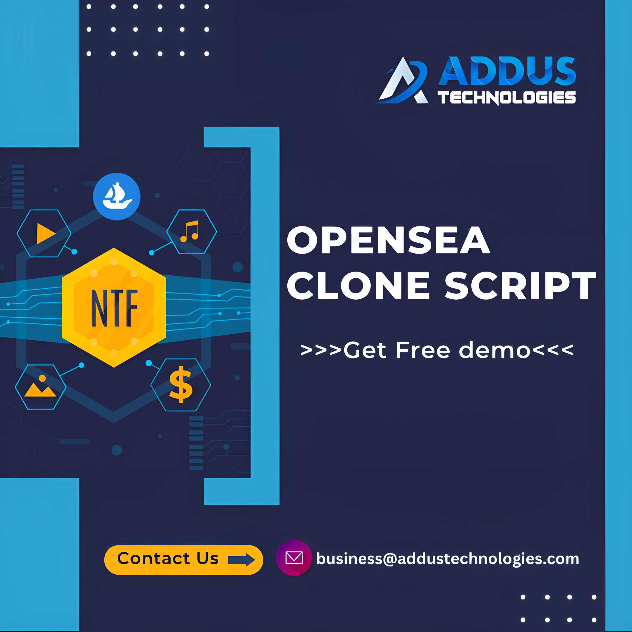 Opensea clone script - Cover Image