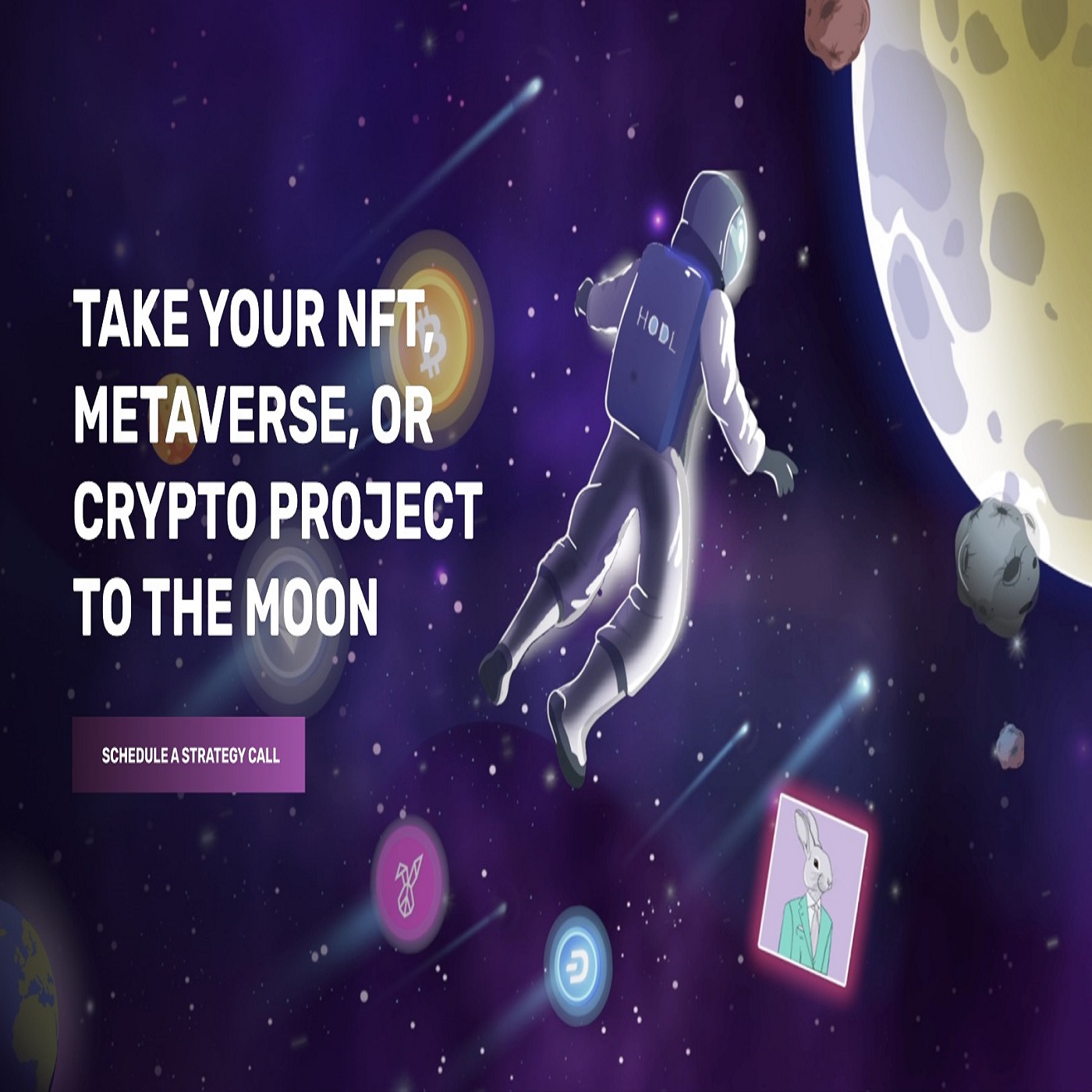 MoonLanding Media | NFT &amp - Cover Image