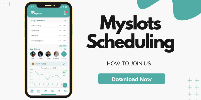 Myslots Scheduling App - Cover Image