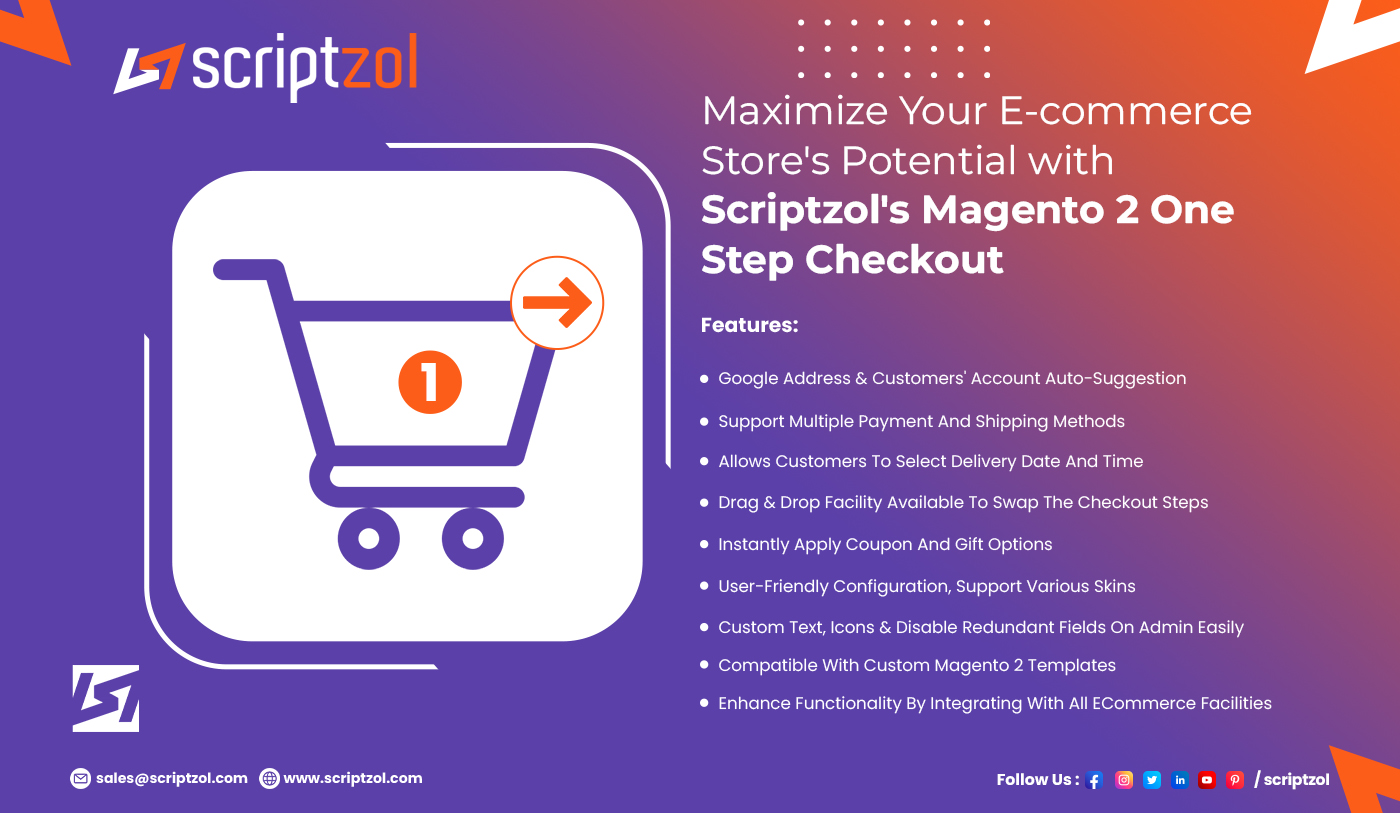 Magento 2 One Step Checkout - Cover Image