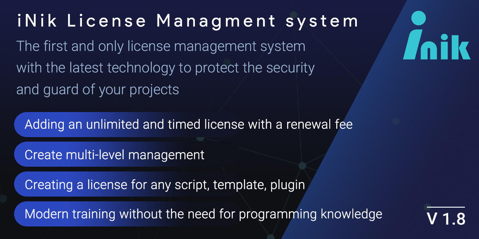 iNik - license managment system - Cover Image