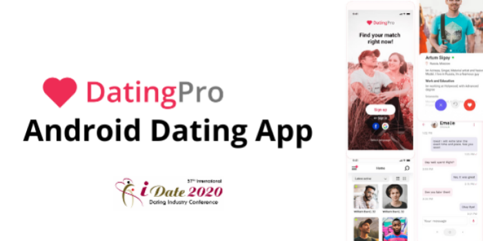 PG Dating Pro: Android dating app - Cover Image