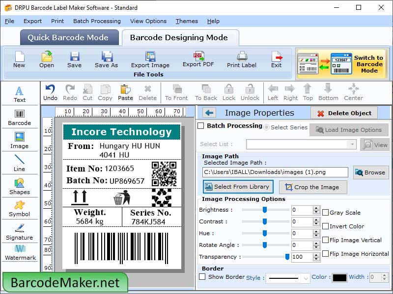 Standard Barcode Maker - Cover Image