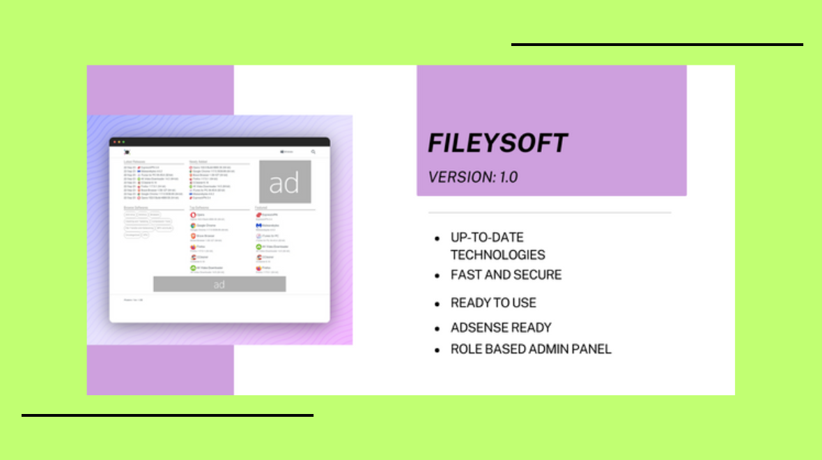 FileySoft - A FileHippo Clone on Steroids - Cover Image