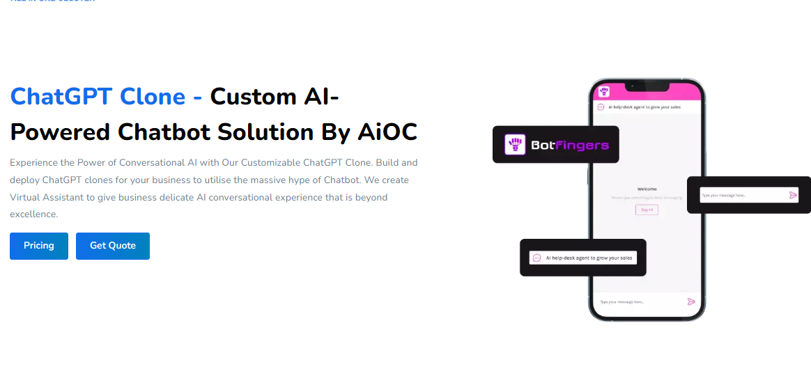 ChatGPT clone - Cover Image