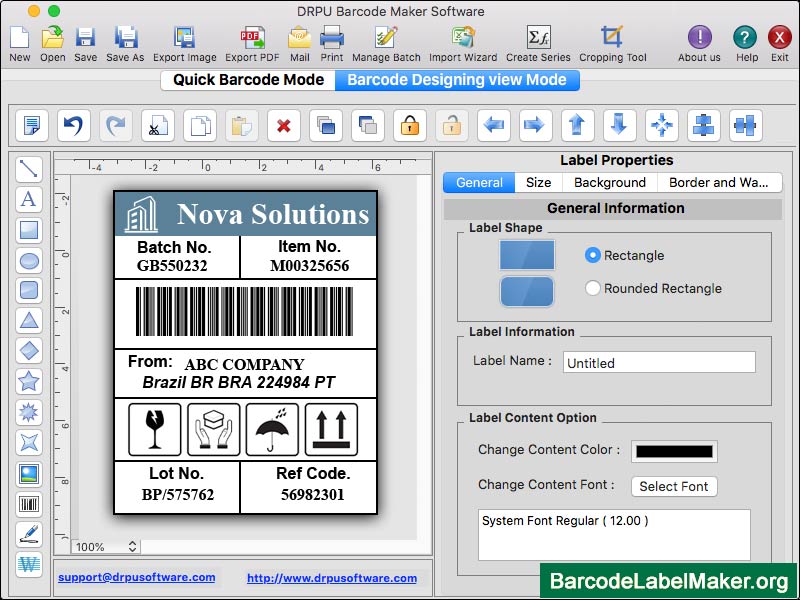 Standard Mac Barcode Maker - Cover Image