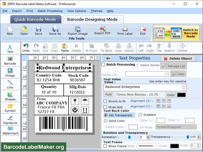 Professional Barcode Maker Tool - Cover Image
