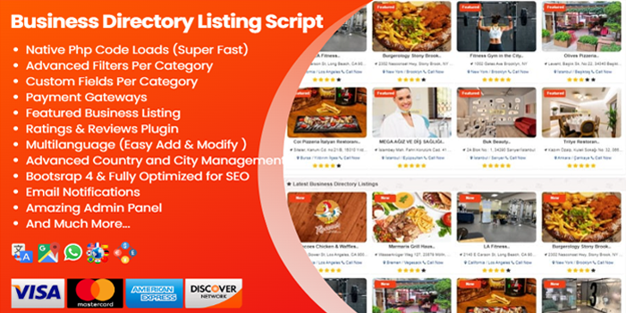 Php Business Directory Listing Script - Cover Image