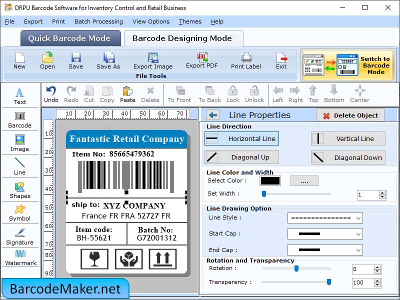 Retail Inventory Tracking Barcode Maker - Cover Image