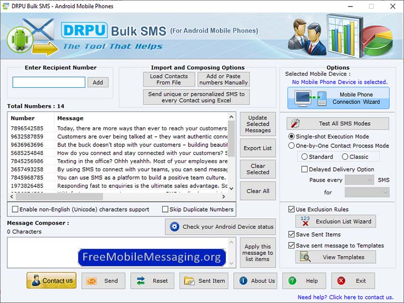 Android Mobile Messaging Software - Cover Image