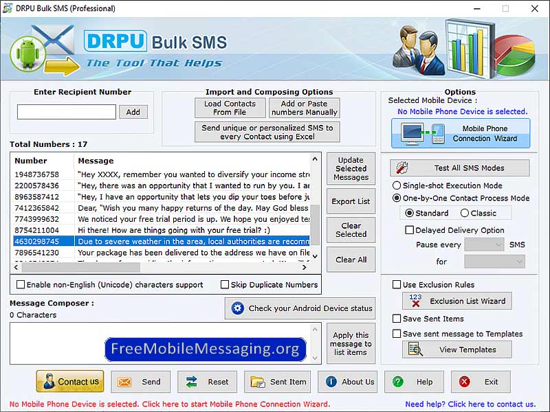 GSM Mobile Messaging Software - Cover Image