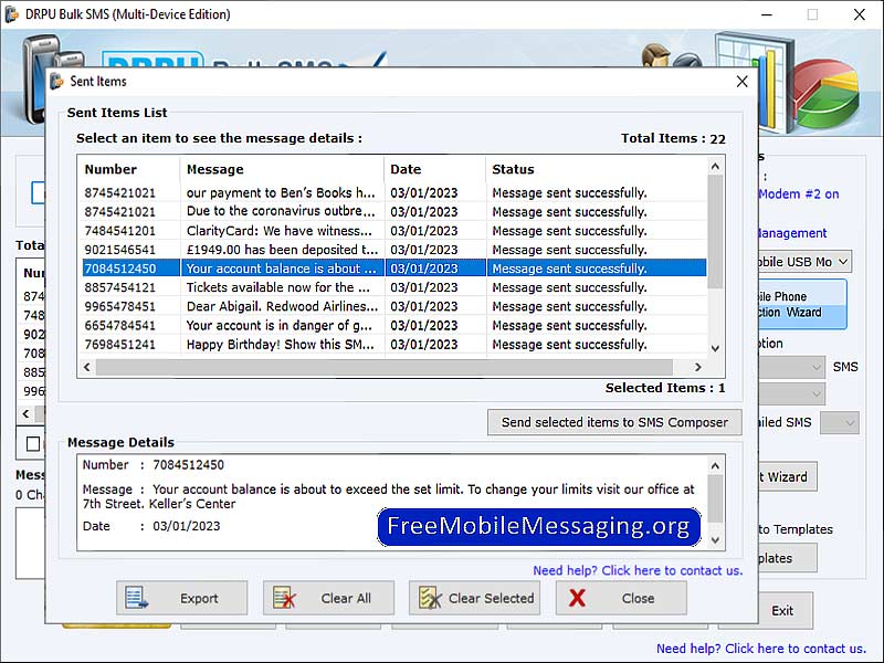 GSM Mobile Messaging Software Tool - Cover Image