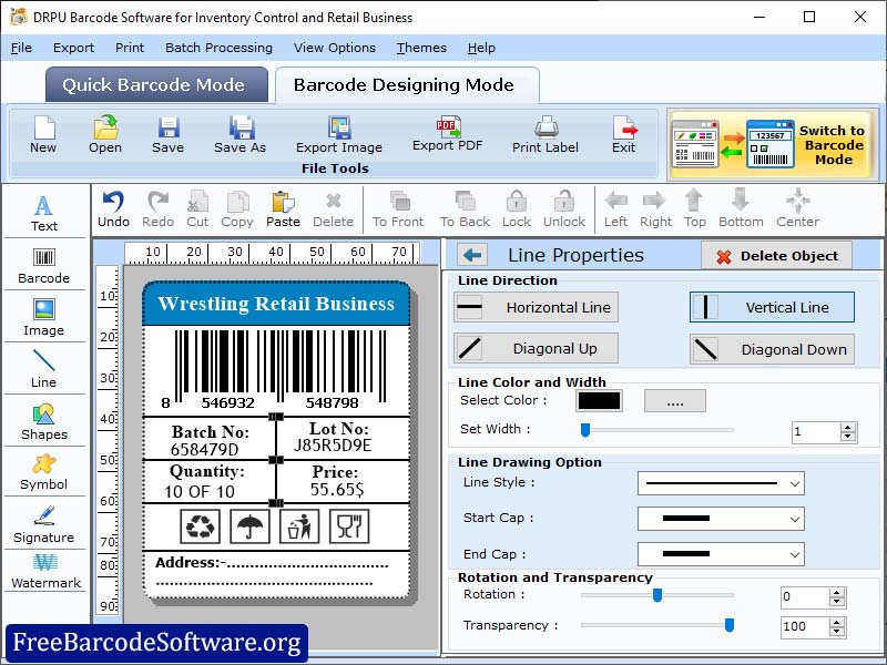 Free Inventory Barcode Software - Cover Image
