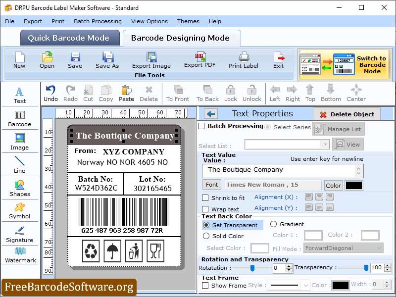 Free Barcode Label Generator - Cover Image