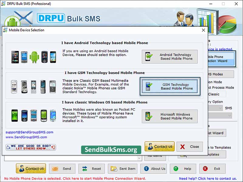 Send Bulk SMS from Mobile - Cover Image