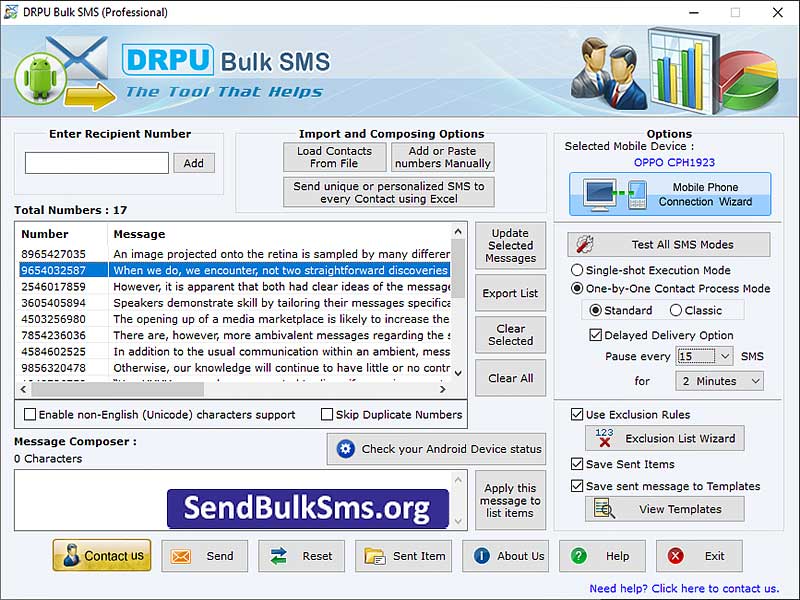 Send Bulk SMS Text - Cover Image