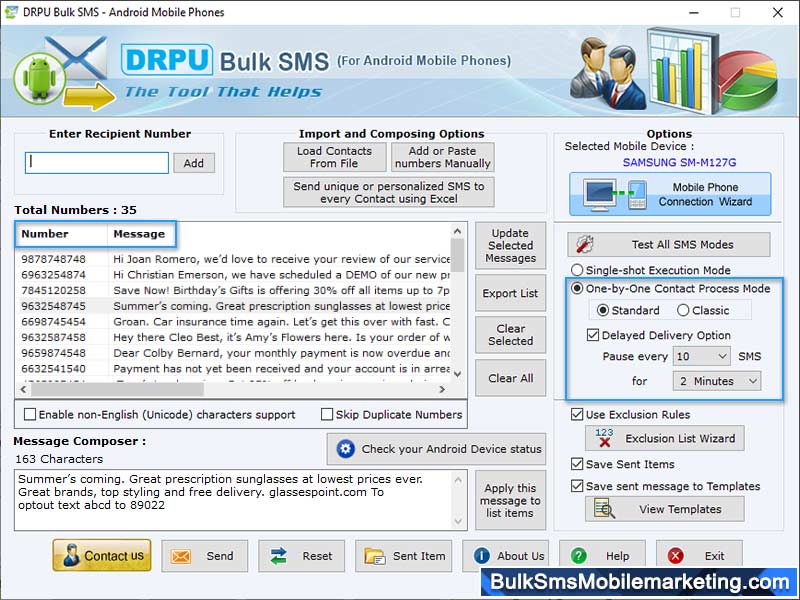 Android Mobile Messaging Program - Cover Image