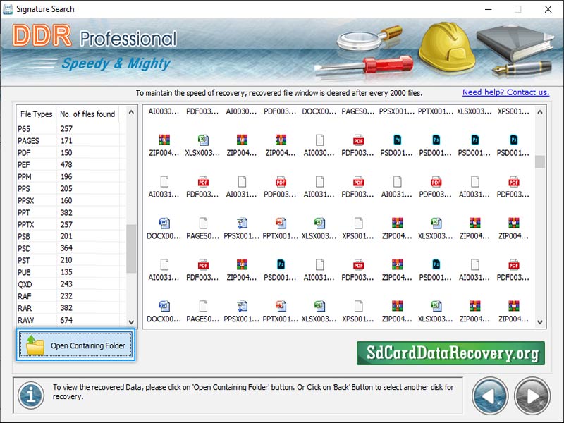 DDR Professional Data Recovery Software - Cover Image