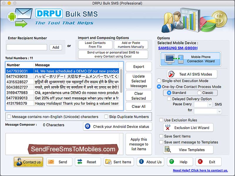 Send Free SMS Software - Cover Image