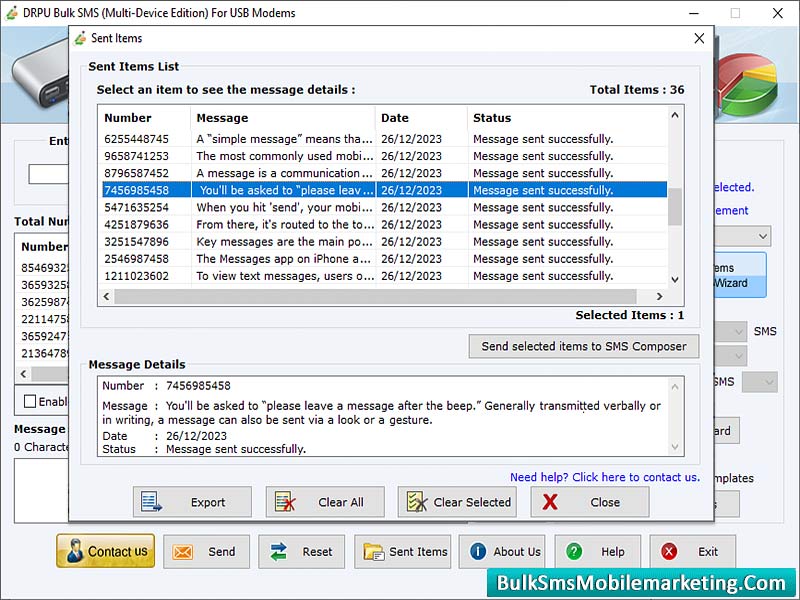 USB Modem Bulk Messaging Program - Cover Image