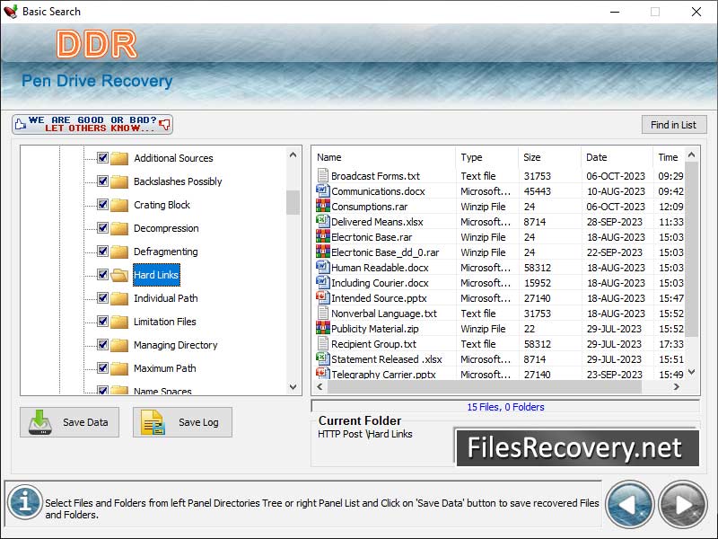 Files Recovery Pen Drive - Cover Image