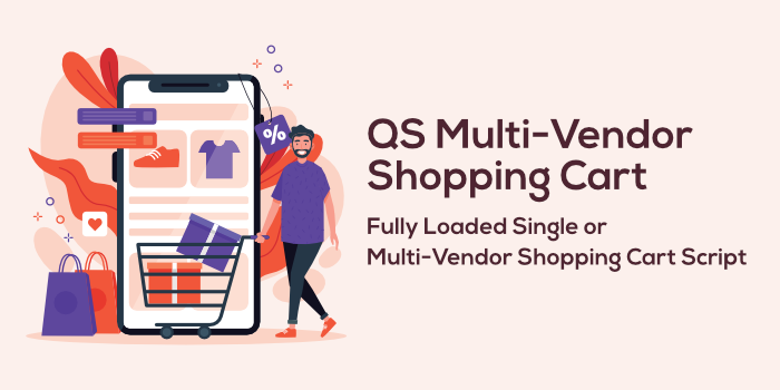 QS Multi-Vendor Shopping Cart - Cover Image