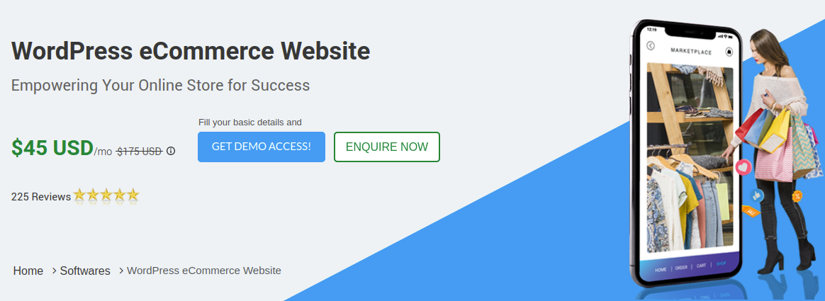WordPress Ecommerce Website Development - Cover Image