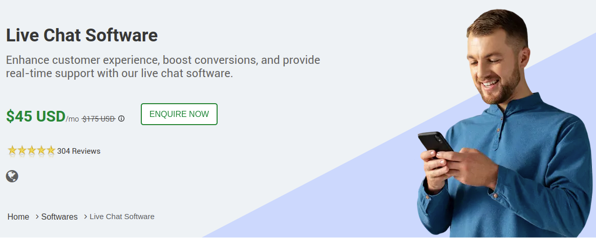 Live Chat Software - Logicspice - Cover Image