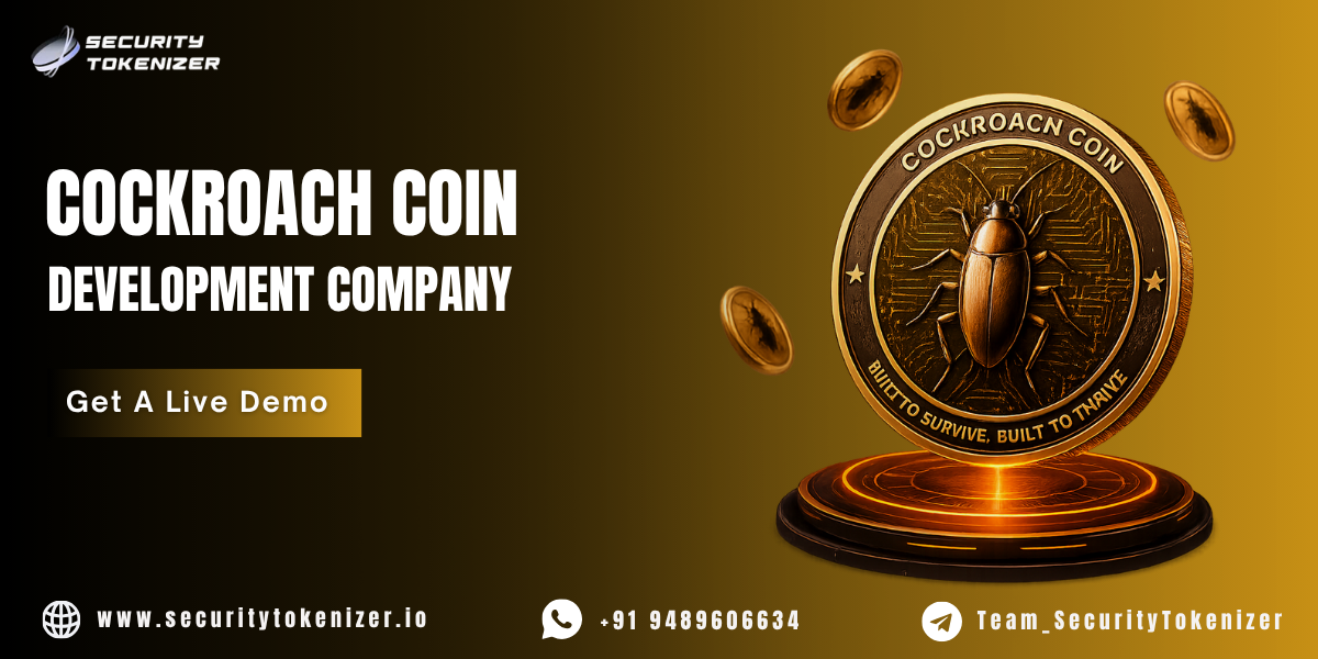 Need Strong Meme Tokens? Start Cockroach Coin Development - Cover Image