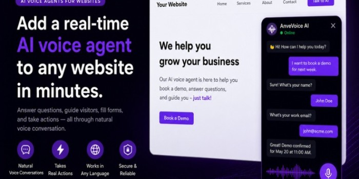 AnveVoice — Voice AI for Your Website - Cover Image