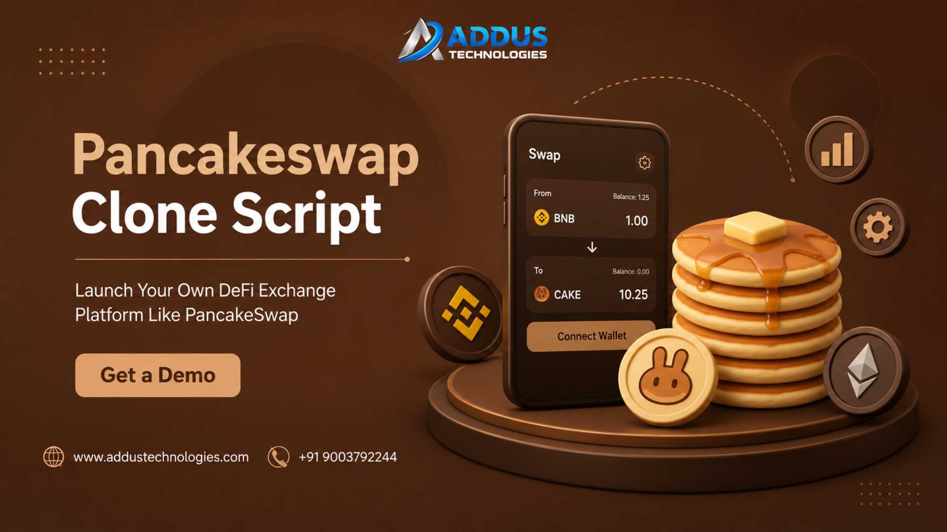 Top Rated Pancakeswap Clone Script for DeFi Exchange Development - Cover Image