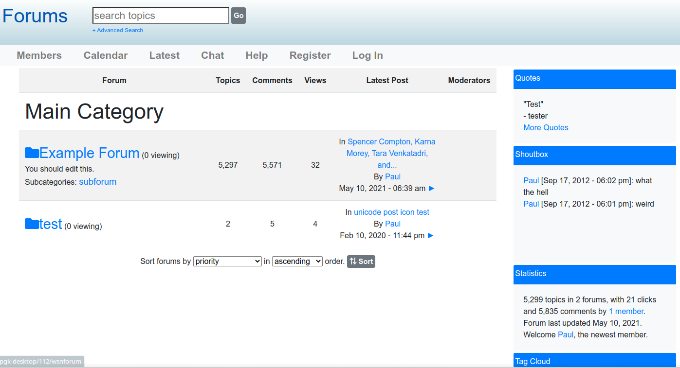 WSN Forum - Cover Image