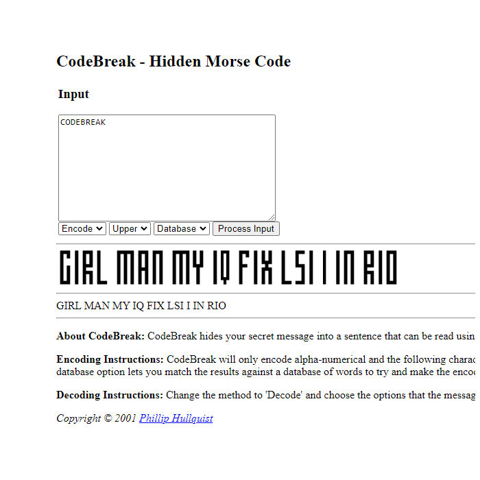 CodeBreak - Hidden Morse Code - Cover Image