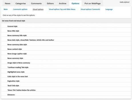 News Script PHP Pro - Screenshot 10