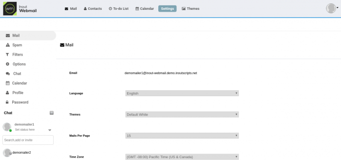 Inout Webmail - Screenshot 7