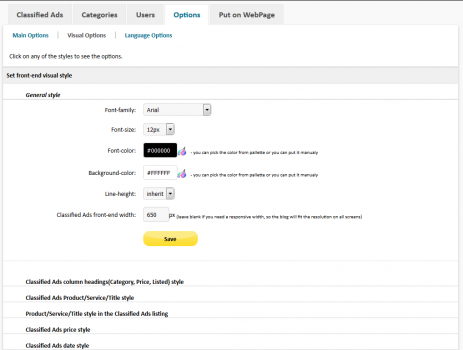 Visit Listing - Classified Ads Script PHP Classified Ads Script PHP - Screenshot 6
