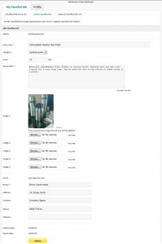 Visit Listing - Classified Ads Script PHP Classified Ads Script PHP - Screenshot 8